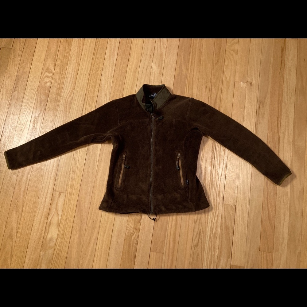 Arc’teryx Brown Fleece Jacket Women’s Small